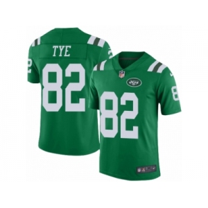 Men Nike New York Jets #82 Will Tye Limited Green Rush Vapor Untouchable NFL Jersey