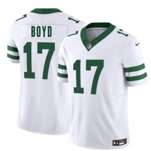 Men's New York Jets #17 Kris Boyd White 2025 F.U.S.E. Vapor Untouchable Limited Football Stitched Jersey