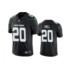 Men's New York Jets #20 Breece Hall 2022 Black Vapor Untouchable Limited Stitched Jersey