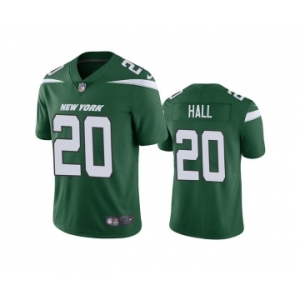 Men's New York Jets #20 Breece Hall 2022 Green Vapor Untouchable Limited Stitched Jersey
