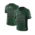 Men's New York Jets #26 Le'Veon Bell Limited Green Rush Drift Fashion Football Jersey