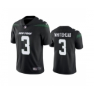 Men's New York Jets #3 Jordan Whitehead Black Vapor Untouchable Limited Stitched Jersey