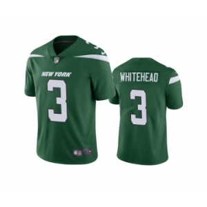 Men's New York Jets #3 Jordan Whitehead Green Vapor Untouchable Limited Stitched Jersey
