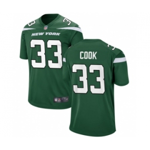 Men's New York Jets #33 Dalvin Cook Green Stitched Vapor Untouchable Limited Jersey