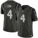 Men's New York Jets #4 Brady Cook Black 2025 F.U.S.E. “Rivalries” Vapor Limited Football Stitched Jersey