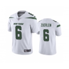 Men's New York Jets #6 Greg Zuerlein White Vapor Untouchable Limited Stitched Jersey