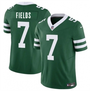 Men's New York Jets #7 Justin Fields Green 2025 F.U.S.E. Vapor Untouchable Limited Football Stitched Jersey