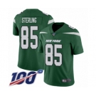 Men's New York Jets #85 Neal Sterling Green Team Color Vapor Untouchable Limited Player 100th Season Football Jersey