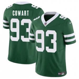 Men's New York Jets #93 Byron Cowart Green 2025 F.U.S.E. Vapor Untouchable Limited Football Stitched Jersey
