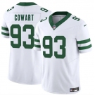 Men's New York Jets #93 Byron Cowart White 2025 F.U.S.E. Vapor Untouchable Limited Football Stitched Jersey