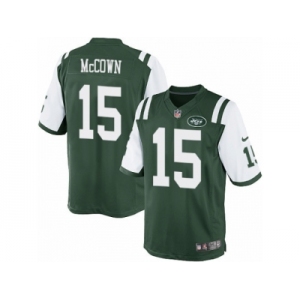 Men's Nike New York Jets #15 Josh McCown Limited Green Team Color NFL Jersey
