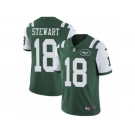Men's Nike New York Jets #18 ArDarius Stewart Vapor Untouchable Limited Green Team Color NFL Jersey