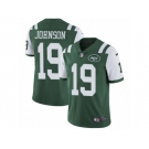 Men's Nike New York Jets #19 Keyshawn Johnson Vapor Untouchable Limited Green Team Color NFL Jersey