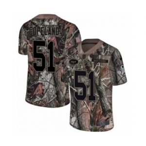 Men's Nike New York Jets #51 Brandon Copeland Limited Camo Rush Realtree NFL Jersey