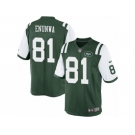 Men's Nike New York Jets #81 Quincy Enunwa Limited Green Team Color NFL Jersey