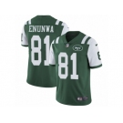 Men's Nike New York Jets #81 Quincy Enunwa Vapor Untouchable Limited Green Team Color NFL Jersey