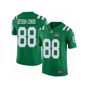 Men's Nike New York Jets #88 Austin Seferian-Jenkins Elite Green Rush NFL Jersey