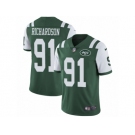 Men's Nike New York Jets #91 Sheldon Richardson Vapor Untouchable Limited Green Team Color NFL Jersey