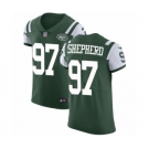 Men's Nike New York Jets #97 Nathan Shepherd Green Team Color Vapor Untouchable Elite Player NFL Jersey