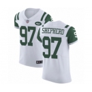 Men's Nike New York Jets #97 Nathan Shepherd White Vapor Untouchable Elite Player NFL Jersey