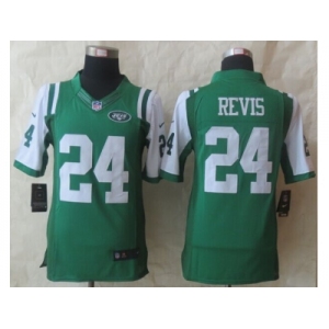 nike jerseys new york jets #24 darrelle revis green[nike limited]