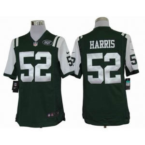 nike nfl jerseys new york jets #52 harris green[nike limited]