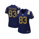 Women Nike New York Jets #83 Eric Tomlinson Limited Navy Blue Alternate NFL Jersey