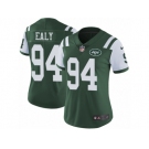 Women Nike New York Jets #94 Kony Ealy Green Team Color Vapor Untouchable Limited Player NFL Jersey