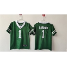 Women's New York Jets #1 Ahmad Sauce Green Vapor Football Stitched Jersey
