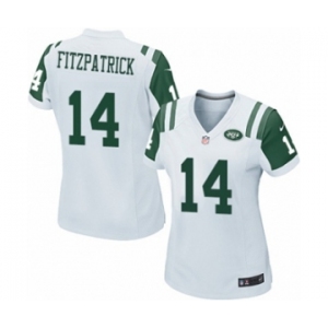 Women's Nike New York Jets #14 Ryan Fitzpatrick White NFL Jersey
