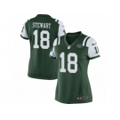 Women's Nike New York Jets #18 ArDarius Stewart Limited Green Team Color NFL Jersey