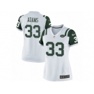 Women's Nike New York Jets #33 Jamal Adams Limited White NFL Jersey