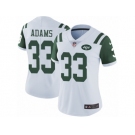 Women's Nike New York Jets #33 Jamal Adams Vapor Untouchable Limited White NFL Jersey