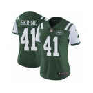 Women's Nike New York Jets #41 Buster Skrine Vapor Untouchable Limited Green Team Color NFL Jersey