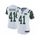 Women's Nike New York Jets #41 Buster Skrine Vapor Untouchable Limited White NFL Jersey