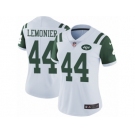 Women's Nike New York Jets #44 Corey Lemonier Vapor Untouchable Limited White NFL Jersey