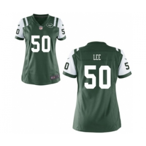 Women's Nike New York Jets #50 Darron Lee Green Team Color NFL Jersey