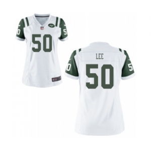 Women's Nike New York Jets #50 Darron Lee White NFL Jersey