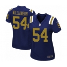 Women's Nike New York Jets #54 Avery Williamson Game Navy Blue Alternate NFL Jersey