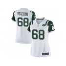 Women's Nike New York Jets #68 Kelvin Beachum Limited White NFL Jersey