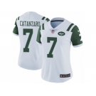 Women's Nike New York Jets #7 Chandler Catanzaro Vapor Untouchable Limited White NFL Jersey