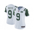 Women's Nike New York Jets #9 Bryce Petty Vapor Untouchable Limited White NFL Jersey