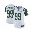 Women's Nike New York Jets #99 Mark Gastineau Vapor Untouchable Limited White NFL Jersey