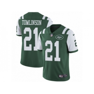 Youth Nike New York Jets #21 LaDainian Tomlinson Vapor Untouchable Limited Green Team Color NFL Jersey