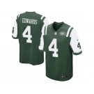 Youth Nike New York Jets #4 Lac Edwards Limited Green Team Color NFL Jersey