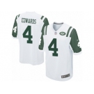 Youth Nike New York Jets #4 Lac Edwards Limited White NFL Jersey