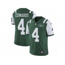 Youth Nike New York Jets #4 Lac Edwards Vapor Untouchable Limited Green Team Color NFL Jersey