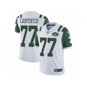 Youth Nike New York Jets #77 James Carpenter Vapor Untouchable Limited White NFL Jersey