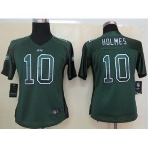 nike women nfl jerseys new york jets #10 santonio holmes green[Elite drift fashion]