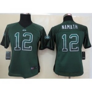 nike women nfl jerseys new york jets #12 joe namath green[Elite drift fashion]